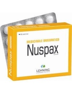 Nuspax Omeopatico - Rimedi omeopatici 60 Compresse